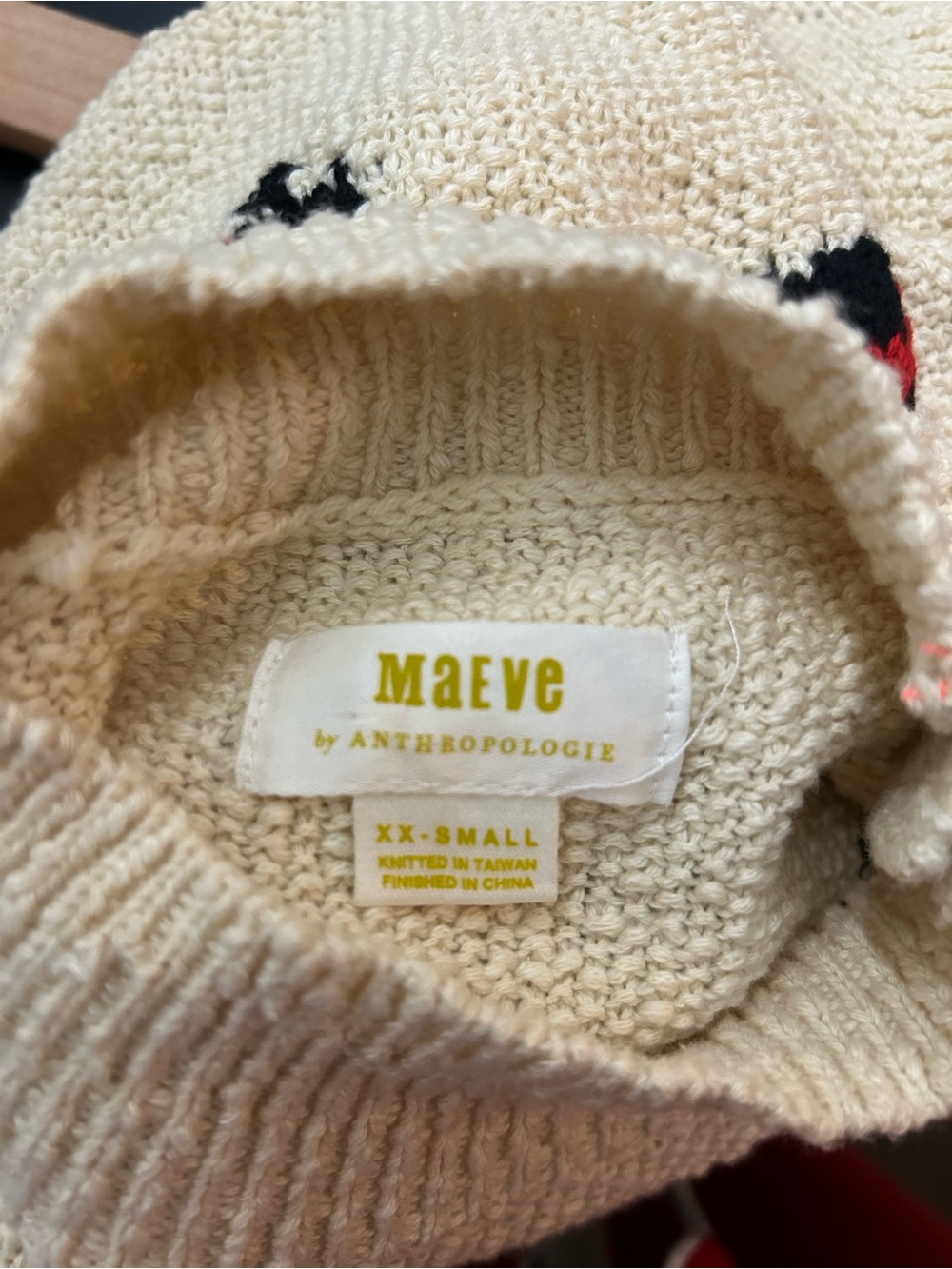 Maeve lady bug short sleeve sweater - Picture 4 of 4